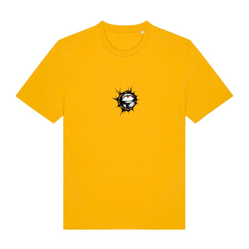 Front Yellow - The Big Eye - Urbanwear T-shirt - Red Eye - Blood - Hell is Better
