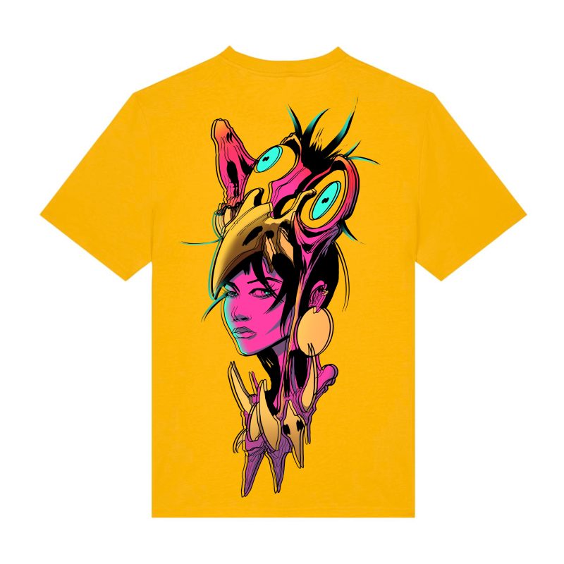 Yellow - In Your Head - Urbanwear T-shirt - Hell is Better
