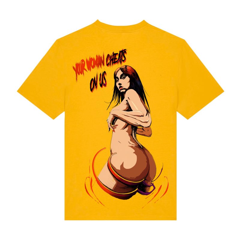 Yellow - Priscilla- Urbanwear T-shirt - Hell is Better