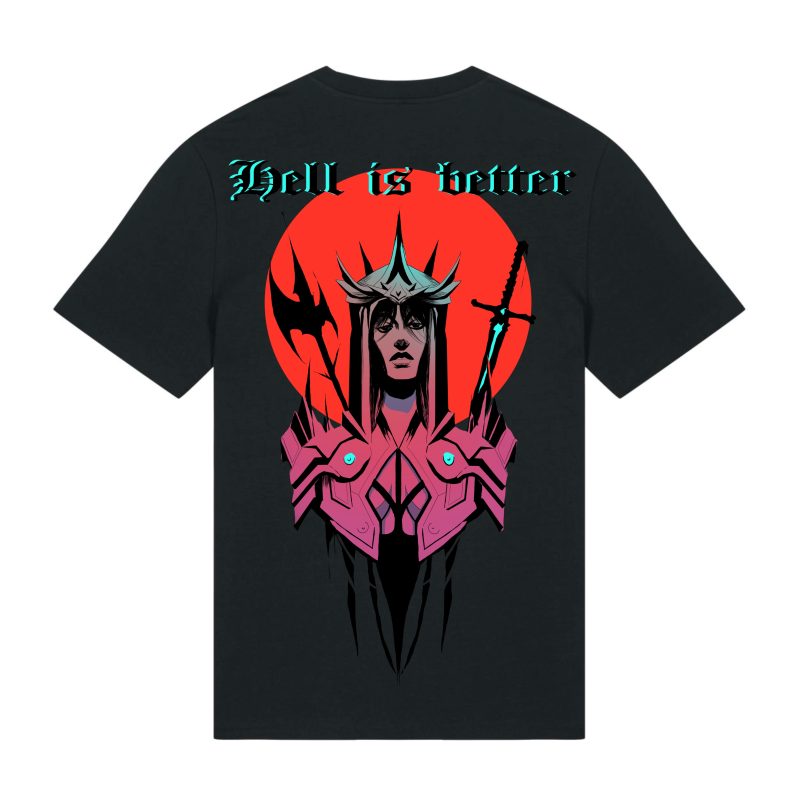 Black - Valchiria - Urbanwear T-shirt - Hell is Better