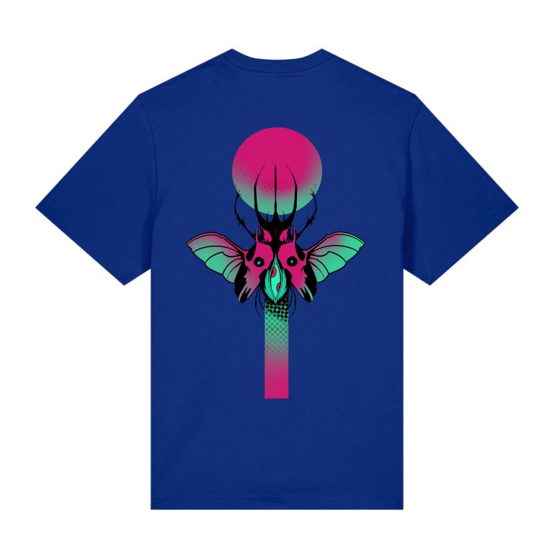 Blue - Beetle Bat - T-shirt - Sparker - Hell is Better