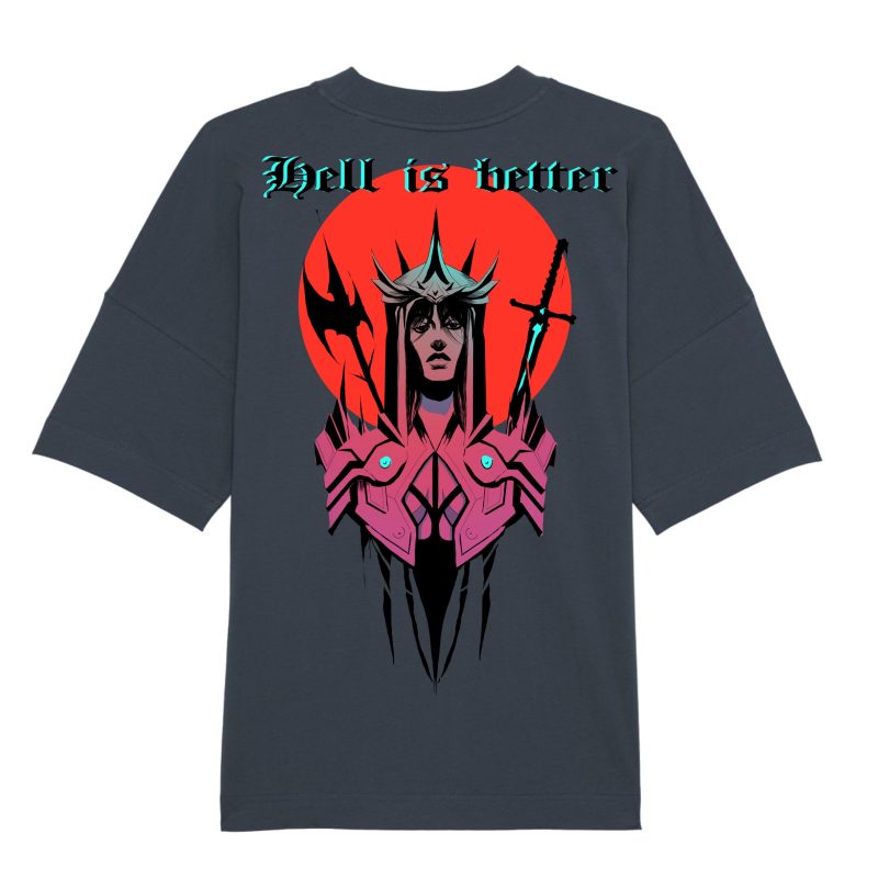Dark Gray - Valchiria - T-shirt - Blaster - Hell is Better