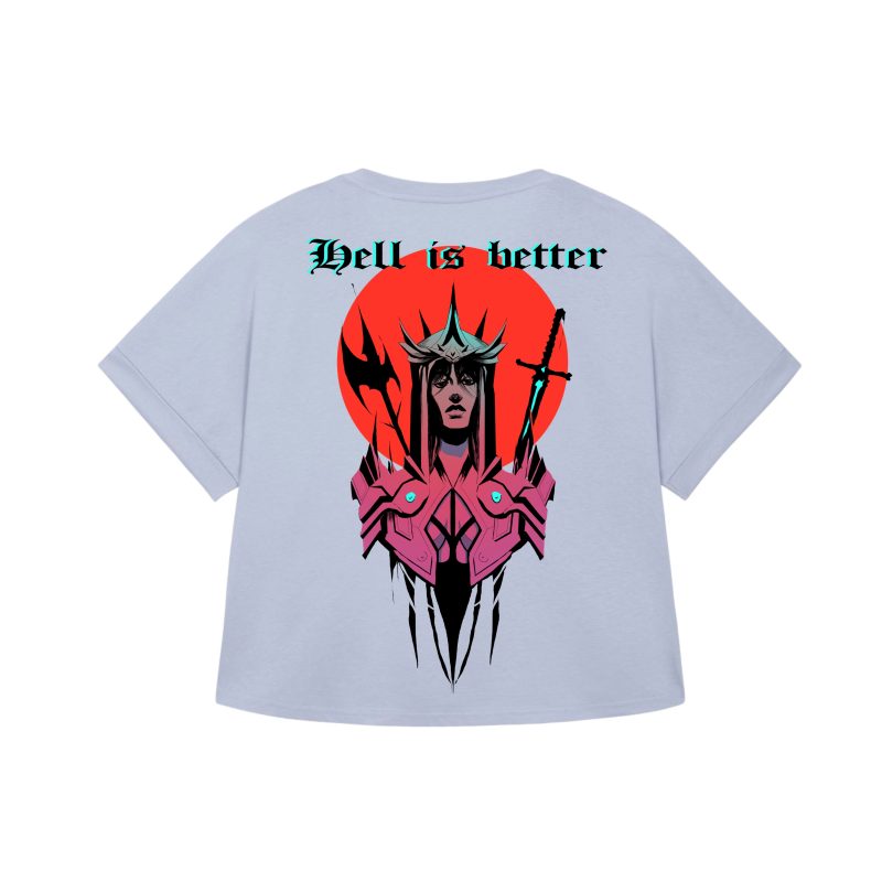 Off - White - Valchiria - Urbanwear T-shirt - Girl - Hell is Better
