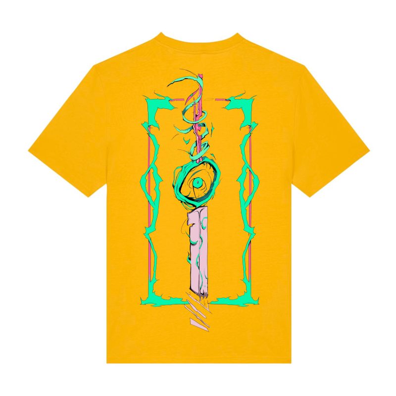 Yellow - Sword'Eye - Urbanwear T-shirt - Hell is Better.jpg