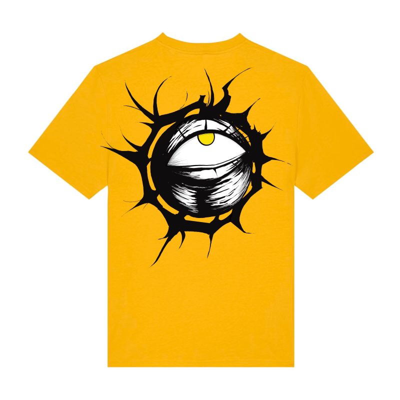 Yellow - The Eye - Urbanwear T-shirt - Yellow Eye - Hell is Better.jpg