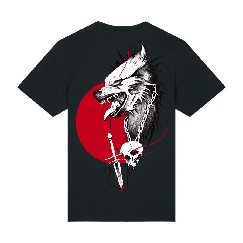 Red Moon - Black - T- shirt Soft