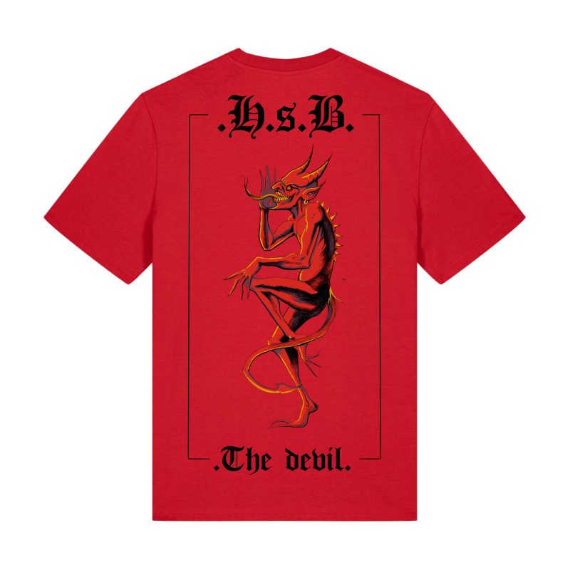 Red - Devil - Urbanwear T-shirt - Basic - Hell is Better