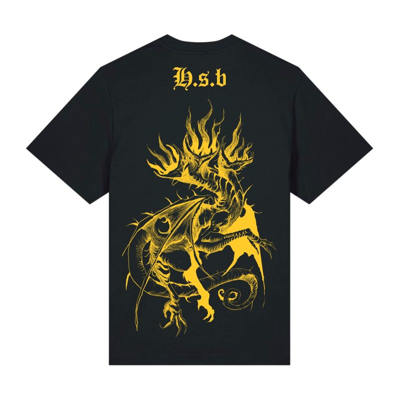 Black - Viverna Gold - Urbanwear T-shirt - Sparker